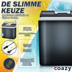 Koelbox 24L Met ECO Modus Voor Auto & Camping - Frigobox Elektrisch 24 Liter Met 12v 230 Volt - Verkoelt En Verwamt - MiniBar - Mini Koelkast 9 Koelbox 24L Met ECO Modus Voor Auto & Camping - Frigobox Elektrisch 24 Liter Met 12v 230 Volt - Verkoelt En Verwamt - MiniBar - Mini Koelkast -Buiten Kamperen 1200x1200 456