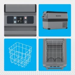 Auronic Elektrische Koelbox - 40.5L - Compressor - 12V En 240V - Grijs 16 Auronic Elektrische Koelbox - 40.5L - Compressor - 12V En 240V - Grijs -Buiten Kamperen 1200x1200 480