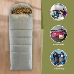 Skandika Dundee Flannel-R Slaapzak – Slaapzakken – Slaapzakken Volwassen - Maat M – Unisex - Katoen, Luxe Kwaliteit, Dubbele Slaapzak, 3 Seizoenen, Tot -20°C - 220 X 80 Cm - Outdoor Kampeerslaapzak – Ritssluiting Rechts - Grijs/geel 10 Skandika Dundee Flannel-R Slaapzak – Slaapzakken – Slaapzakken Volwassen - Maat M – Unisex - Katoen, Luxe Kwaliteit, Dubbele Slaapzak, 3 Seizoenen, Tot -20°C - 220 X 80 Cm - Outdoor Kampeerslaapzak – Ritssluiting Rechts - Grijs/geel -Buiten Kamperen 1200x1200 545