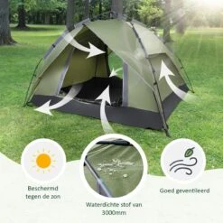 Sens Design Pop Up Tent - Tent - 2-3 Personen 13 Sens Design Pop Up Tent - Tent - 2-3 Personen -Buiten Kamperen 1200x1200 629