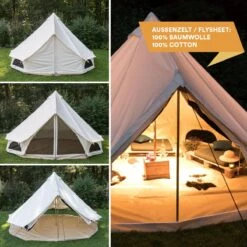 Skandika Tipii 400 Canvas Tent – Tipi-tenten – 8 Persoons Familietent - Campingtent – Muggengaas – 250 Cm Stahoogte – 400 Cm Diameter – 4000 Mm Waterkolom – Indische Tent, Partytent, Festivaltent – Outdoor, Camping, Tuin – Kamperen – Wit 15 Skandika Tipii 400 Canvas Tent – Tipi-tenten – 8 Persoons Familietent - Campingtent – Muggengaas – 250 Cm Stahoogte – 400 Cm Diameter – 4000 Mm Waterkolom – Indische Tent, Partytent, Festivaltent – Outdoor, Camping, Tuin – Kamperen – Wit -Buiten Kamperen 1200x1200 673