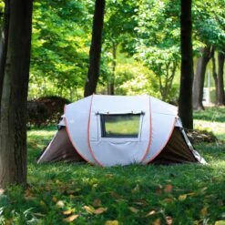 Fly Lab Luxe Pop Up Tent - Kampeer Tent - Grijs/Oranje - 4 Persoons 16 Fly Lab Luxe Pop Up Tent - Kampeer Tent - Grijs/Oranje - 4 Persoons -Buiten Kamperen 1200x1200 720