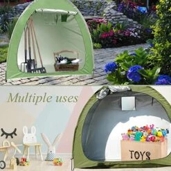 Merkloos Fietstent, Beschermhoes Fietsenschuur, Tent Voor Camping In De Open Lucht-groen 200*80*165CM 16 Merkloos Fietstent, Beschermhoes Fietsenschuur, Tent Voor Camping In De Open Lucht-groen 200*80*165CM -Buiten Kamperen 1200x1200 727