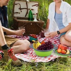 Buxibo - 3-Delige Keuken Vergiet Set Inklapbaar Groen/Grijs 22 Buxibo - 3-Delige Keuken Vergiet Set Inklapbaar Groen/Grijs -Buiten Kamperen 1200x1200 777