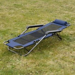 Ligstoel 155x60cm - Opvouwbaar Campingstoel Ligbed Strandstoel Tuinstoel Vouwligstoel Blauw 32 Ligstoel 155x60cm - Opvouwbaar Campingstoel Ligbed Strandstoel Tuinstoel Vouwligstoel Blauw -Buiten Kamperen 1200x1200 80