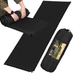 Springos Slaapmat | Zelfopblazend | 180 Cm | Inclusief Hoes | Zwart 24 Springos Slaapmat | Zelfopblazend | 180 Cm | Inclusief Hoes | Zwart -Buiten Kamperen 1200x1200 878
