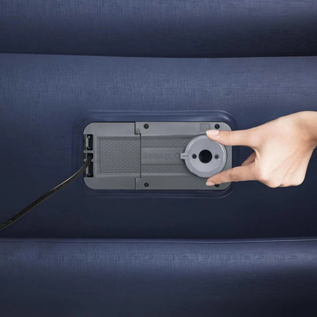 Bestway Luchtbed Tritech 1-persoons 191x97x46 Cm Blauw En Grijs 8 Bestway Luchtbed Tritech 1-persoons 191x97x46 Cm Blauw En Grijs - Afbeelding 8