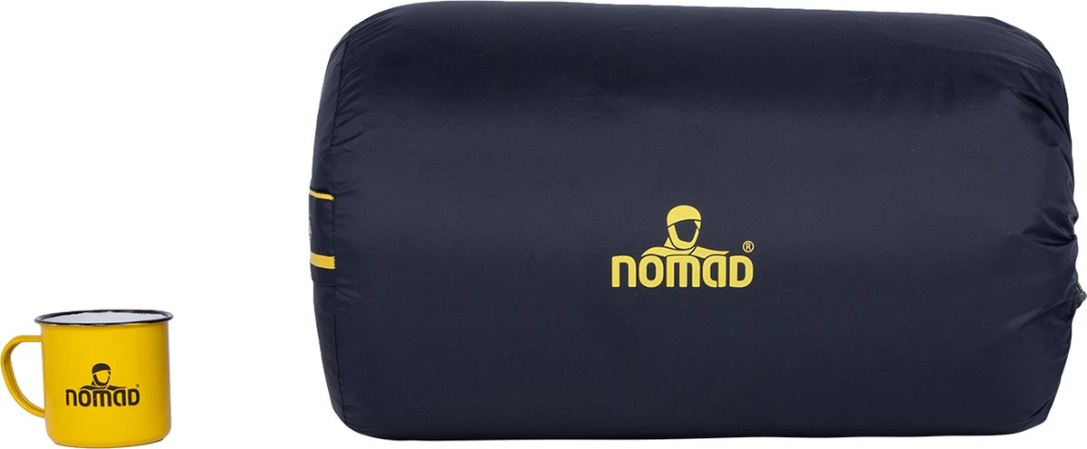 NOMAD® Bora XL Slaapzak - Dekenmodel - Max Lichaamslengte 205 Cm 6 NOMAD® Bora XL Slaapzak - Dekenmodel - Max Lichaamslengte 205 Cm - Afbeelding 6