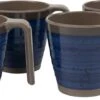Bo-Camp - Mok - Halo - M - Blauw - 4 Stuks