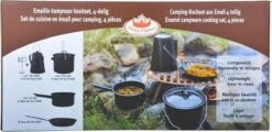 ESSCHERT DESIGN Pannenset Kampvuur - 4 Delig - Outdoor - Metaal 19 ESSCHERT DESIGN Pannenset Kampvuur - 4 Delig - Outdoor - Metaal -Buiten Kamperen 1200x581 9