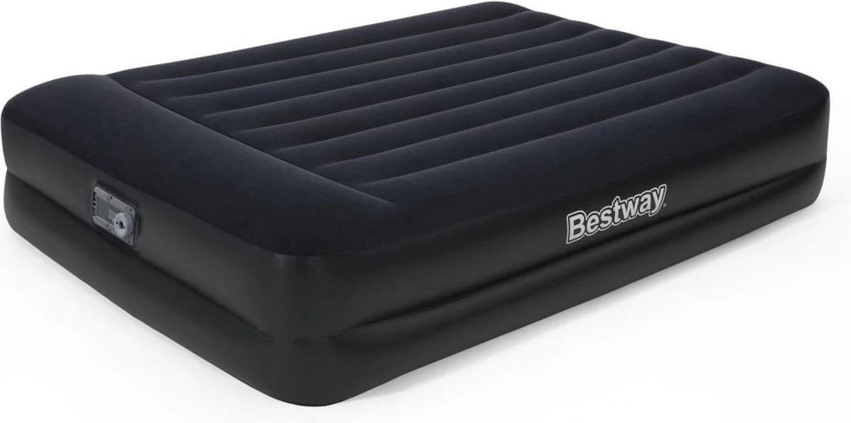 Bestway Luchtbed Tritech Premium+ - 2 Persoons - Ingebouwde Pomp - Extra Dik - Stevige Constructie 1 Bestway Luchtbed Tritech Premium+ - 2 Persoons - Ingebouwde Pomp - Extra Dik - Stevige Constructie