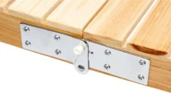 CAMPZ Fir Wood Picknicktafel, Bruin/grijs -Buiten Kamperen 1200x658