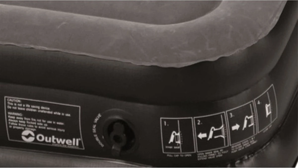 Outwell Flock Excellent Single Luchtbed - 1-Persoons - Grey/black 5 Outwell Flock Excellent Single Luchtbed - 1-Persoons - Grey/black - Afbeelding 5