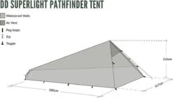 Dd Superlight Pathfinder Tent - Groen - 2 Persoons 14 Dd Superlight Pathfinder Tent - Groen - 2 Persoons -Buiten Kamperen 1200x682
