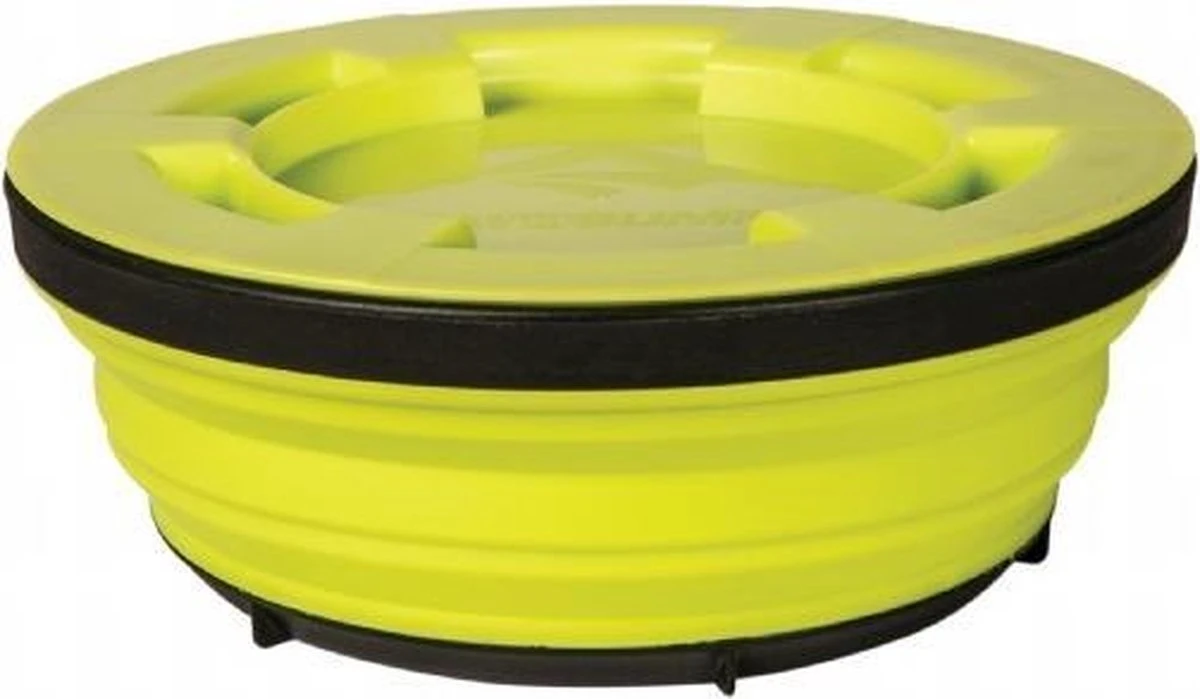 Sea To Summit X-Seal & Go Campingservies Inklapbaar - Schaal - Large - Lime 5 Sea To Summit X-Seal & Go Campingservies Inklapbaar - Schaal - Large - Lime - Afbeelding 5