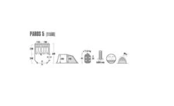 High Peak Paros 5 Tunneltent - 5-Persoons - Donkergrijs 10 High Peak Paros 5 Tunneltent - 5-Persoons - Donkergrijs -Buiten Kamperen 1200x727 1