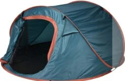 Redcliffs Pop Up Tent Blauw - 1 - 3 Personen - 240 X 210 X 105