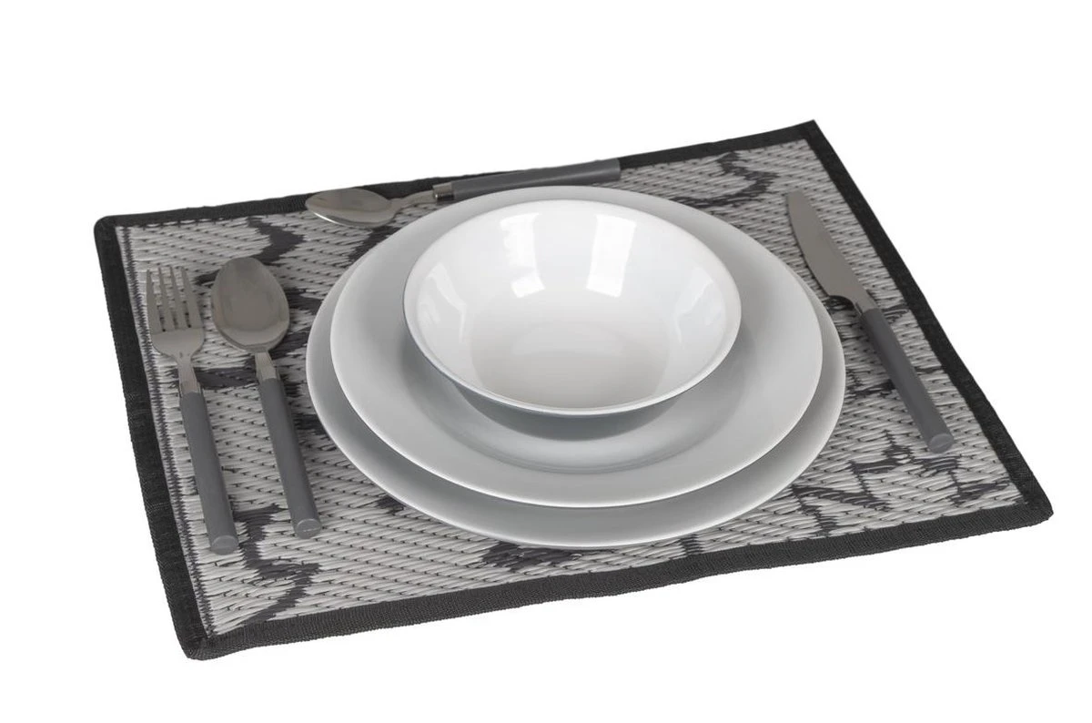 Bo-Camp - Bestekset - In Mandje - 24-Delig - 6 Persoons 3 Bo-Camp - Bestekset - In Mandje - 24-Delig - 6 Persoons - Afbeelding 3