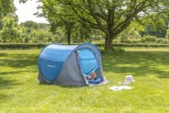 Dunlop Pop Up Tent 220 X 120 X 90 Cm - Grijs/ Blauw - 1 Persoons 12 Dunlop Pop Up Tent 220 X 120 X 90 Cm - Grijs/ Blauw - 1 Persoons -Buiten Kamperen 1200x800 44