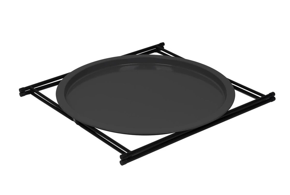 Bo-Camp Urban Outdoor - Bijzettafel - Harlem - Zwart 2 Bo-Camp Urban Outdoor - Bijzettafel - Harlem - Zwart - Afbeelding 2