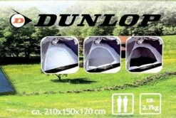 Dunlop Tent - Blauw - 2 Persoons -Buiten Kamperen 1200x808 5