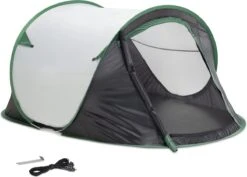 JEMIDI Tweepersoons Pop-up Tent - Opgooitent, Werptent Voor 2 Personen - Ideaal Als Festivaltent Of Kampeertent - Verschillende Kleuren -Buiten Kamperen 1200x858 2