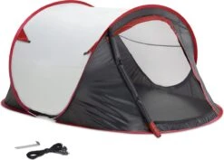 JEMIDI Tweepersoons Pop-up Tent - Opgooitent, Werptent Voor 2 Personen - Ideaal Als Festivaltent Of Kampeertent - Verschillende Kleuren 15 JEMIDI Tweepersoons Pop-up Tent - Opgooitent, Werptent Voor 2 Personen - Ideaal Als Festivaltent Of Kampeertent - Verschillende Kleuren -Buiten Kamperen 1200x858 5