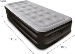 BluMill Eenpersoons Luchtbed - Met Ingebouwde Pomp - Luchtbed Zelfopblazend - Incl. Draagtas - 191x99x36 Cm 13 BluMill Eenpersoons Luchtbed - Met Ingebouwde Pomp - Luchtbed Zelfopblazend - Incl. Draagtas - 191x99x36 Cm -Buiten Kamperen 1200x859 2