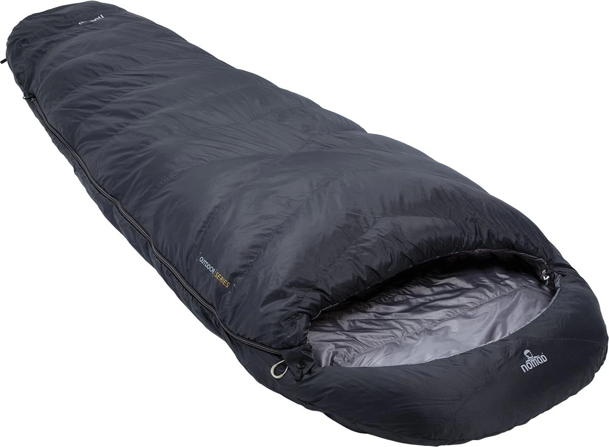 NOMAD® Taurus 400 Slaapzak | 210x80cm Grijs | Lichtgewicht & Kwalitatief | Slaapzak | Incl Hoes 8 NOMAD® Taurus 400 Slaapzak | 210x80cm Grijs | Lichtgewicht & Kwalitatief | Slaapzak | Incl Hoes - Afbeelding 8