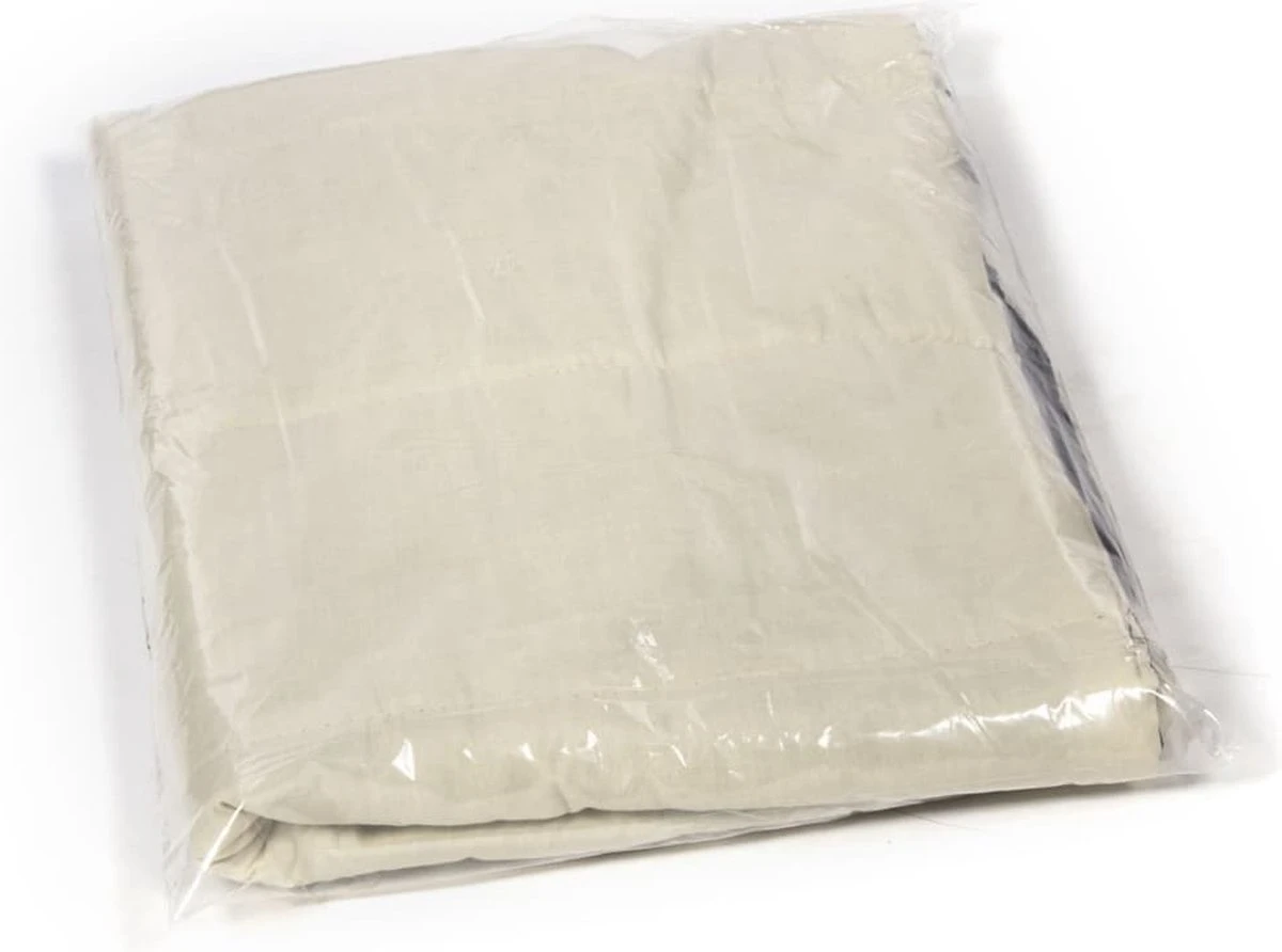 DERYAN Slaapmat Baby Luxe Katoen Crèmekleurig 2 DERYAN Slaapmat Baby Luxe Katoen Crèmekleurig - Afbeelding 2