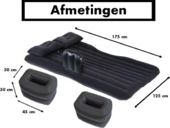 Auto Luchtbed - Auto Bed - Auto Matras - Achterbank En Achterbak - 2 Persoons - Incl. Elektrische Pomp - 175 X 125 CM -Buiten Kamperen 1200x910 5