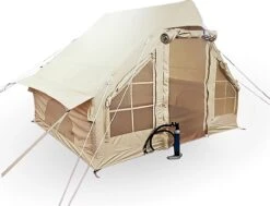 Opblaasbare Vier Persoons Tent Beige 300x200x210 Cm 23 Opblaasbare Vier Persoons Tent Beige 300x200x210 Cm -Buiten Kamperen 1200x920 4