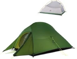 Cloud Up 3 Upgraded - Naturehike® - Tent 3 Persoons - Lichtgewicht Tent - Incl. Grondzeil - 20D 4000MM - Outdoor Kampeertent - Waterdicht - Hiking & Wandelen -Buiten Kamperen 1200x921 4
