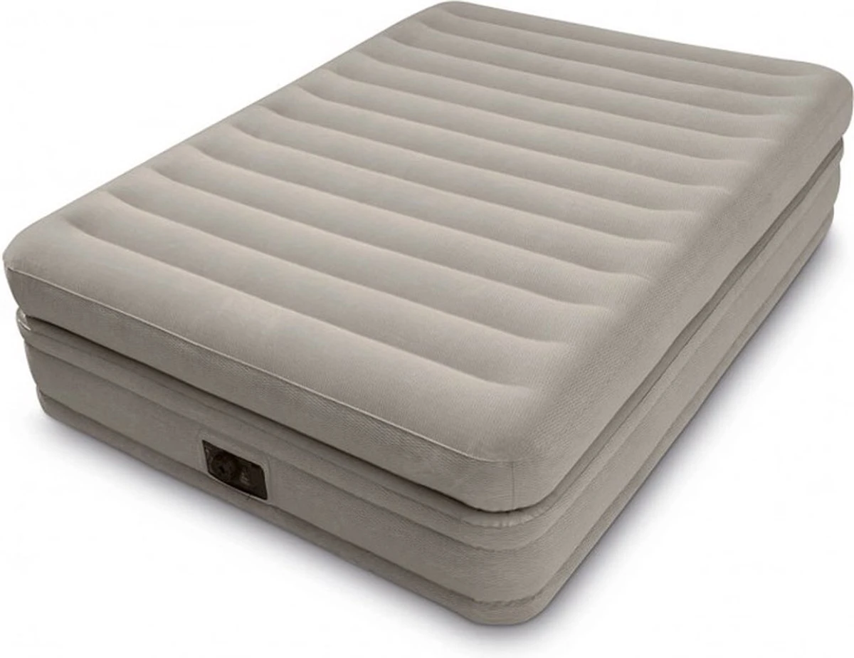 Intex Queen Prime-Comfort Zelfopblazend 2-persoons Luchtbed (203x152x51cm) 1 Intex Queen Prime-Comfort Zelfopblazend 2-persoons Luchtbed (203x152x51cm)
