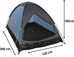 Orange85 Tent - 1 Persoons - Festivaltent - Blauw - Glow In The Dark - 200x120x100 Cm - Polyester 7 Orange85 Tent - 1 Persoons - Festivaltent - Blauw - Glow In The Dark - 200x120x100 Cm - Polyester -Buiten Kamperen 1200x925 2
