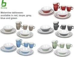 Bo-Camp Servies - Campingbord - 100% Melamine - 16-delig - Groen 15 Bo-Camp Servies - Campingbord - 100% Melamine - 16-delig - Groen -Buiten Kamperen 1200x928 2