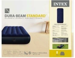 Intex Downy Twin Luchtbed - 1-persoons - 191x76x22 Cm -Buiten Kamperen 1200x930 4