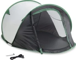 JEMIDI Tweepersoons Pop-up Tent - Opgooitent, Werptent Voor 2 Personen - Ideaal Als Festivaltent Of Kampeertent - Verschillende Kleuren -Buiten Kamperen 1200x942 4