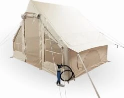 Opblaasbare Vier Persoons Tent Beige 300x200x210 Cm 24 Opblaasbare Vier Persoons Tent Beige 300x200x210 Cm -Buiten Kamperen 1200x946 1