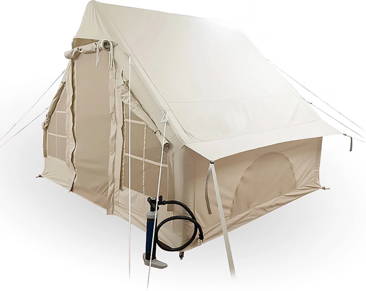 Opblaasbare Vier Persoons Tent Beige 300x200x210 Cm 17 Opblaasbare Vier Persoons Tent Beige 300x200x210 Cm - Afbeelding 17