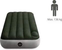 Intex Luchtbed - Downy - Formaat: Cot - B76 X L191 X H25 Cm - Ingebouwde Voetpomp- Met Reparatieset 12 Intex Luchtbed - Downy - Formaat: Cot - B76 X L191 X H25 Cm - Ingebouwde Voetpomp- Met Reparatieset -Buiten Kamperen 1200x971