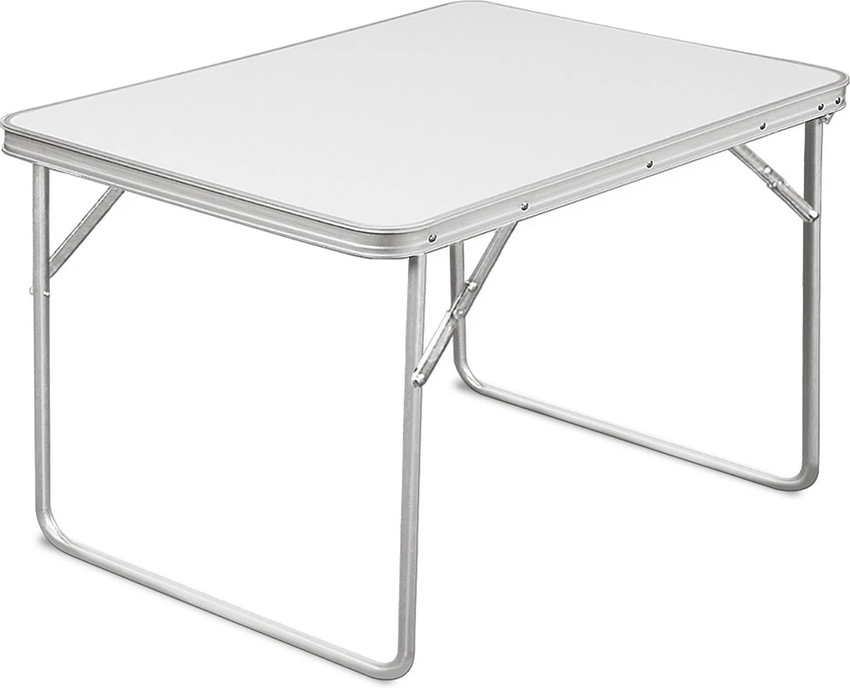 Merkloos Aluminium Inklapbare Tuintafel - Campingtafel - 80x60x68 Cm 1 Merkloos Aluminium Inklapbare Tuintafel - Campingtafel - 80x60x68 Cm