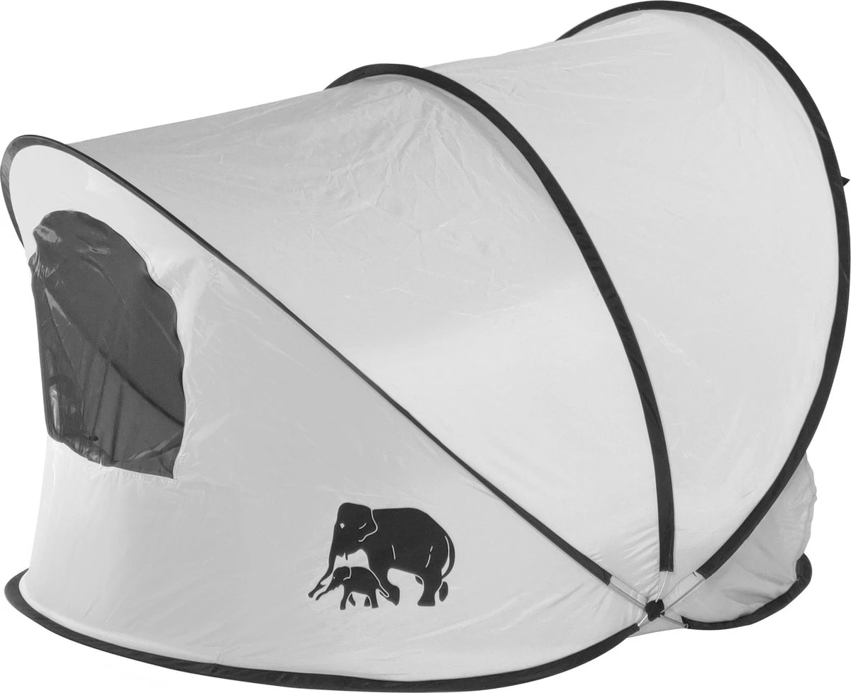 Deryan Luxe Pop Up Strandtent XXL - Anti-UV 50+ - Zilver 20 Deryan Luxe Pop Up Strandtent XXL - Anti-UV 50+ - Zilver - Afbeelding 20