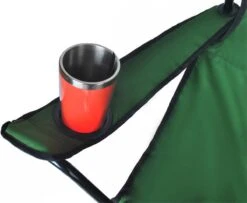 Campingstoel - Inklapbaar Visstoel - Vouwstoel - Comfortabel - Opvouwbaar Stoel - Max. 120 KG - Groen - Rheme -Buiten Kamperen 1200x986