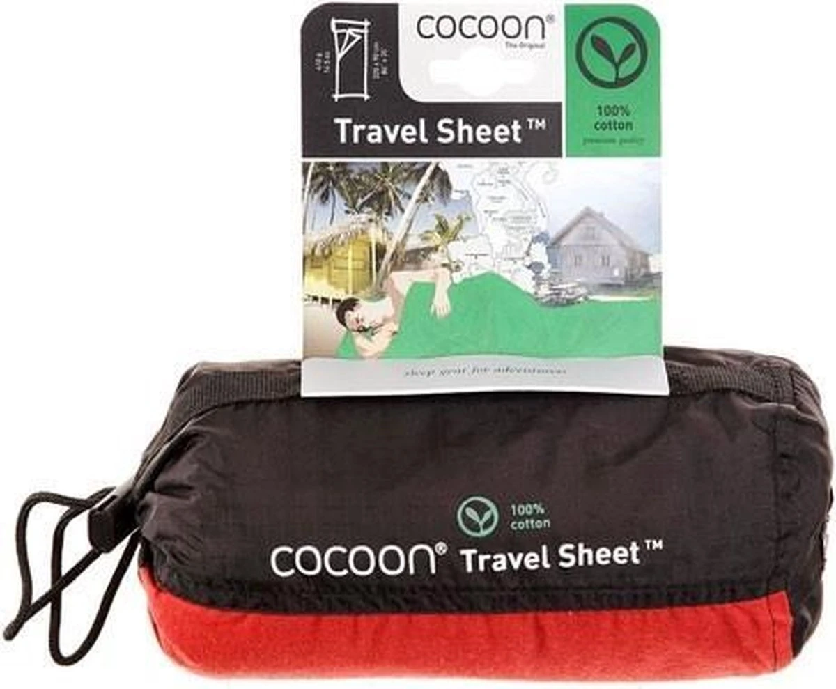Cocoon TravelSheet - Lakenzak - Katoen - Ultramarine Blue 5 Cocoon TravelSheet - Lakenzak - Katoen - Ultramarine Blue - Afbeelding 5
