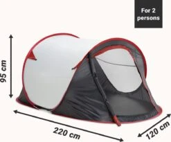 JEMIDI Tweepersoons Pop-up Tent - Opgooitent, Werptent Voor 2 Personen - Ideaal Als Festivaltent Of Kampeertent - Verschillende Kleuren 17 JEMIDI Tweepersoons Pop-up Tent - Opgooitent, Werptent Voor 2 Personen - Ideaal Als Festivaltent Of Kampeertent - Verschillende Kleuren -Buiten Kamperen 1200x994 3