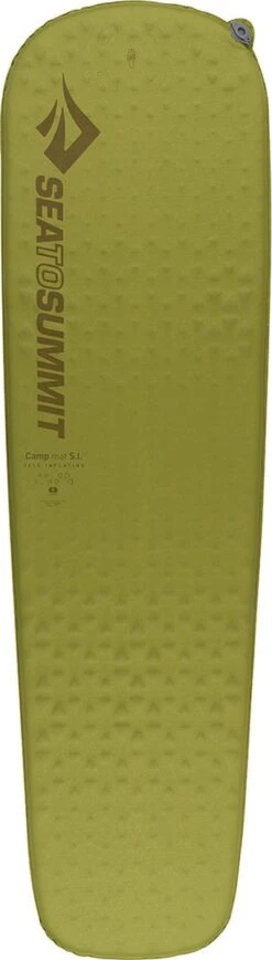 Sea To Summit Camp S.I. Regular Zelf Opbaasbare Slaapmat - 3.8cm - 780g - Groen -Buiten Kamperen 341x1200