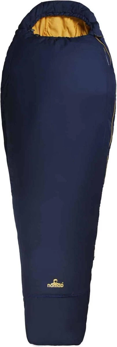 NOMAD® Inca 900 Mummy Slaapzak | 210x80cm Blauw | Lichtgewicht & Kwalitatief | Mummy Slaapzak | Incl Hoes 1 NOMAD® Inca 900 Mummy Slaapzak | 210x80cm Blauw | Lichtgewicht & Kwalitatief | Mummy Slaapzak | Incl Hoes