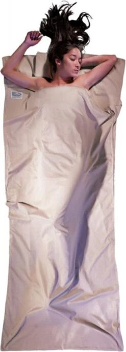 Cocoon Binnenslaapzak Mamo Travelsheet 220 X 88 Cm Katoen Wit -Buiten Kamperen 429x1200 2
