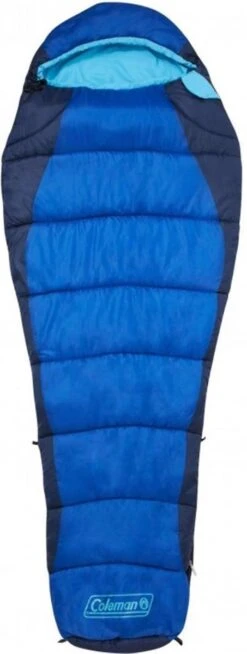 Coleman Fision 100 Mummy Slaapzak - 208 X 81 Cm - Blauw 14 Coleman Fision 100 Mummy Slaapzak - 208 X 81 Cm - Blauw -Buiten Kamperen 453x1200